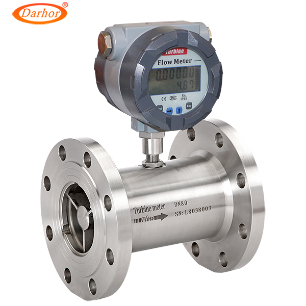 DH500-C Flange turbine flowmeter 4-20mA